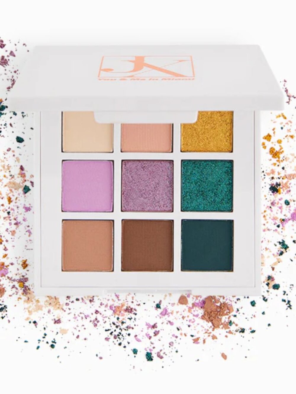 JX JUST XIMENA You & Me in Miami Eyeshadow Palette - NIB